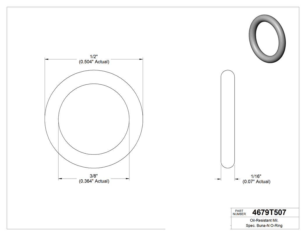 Technical drawing - 4679T507